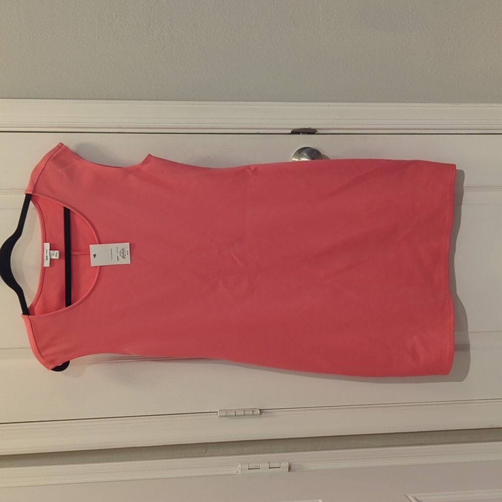 Nine West Fitted Sleeveless Dress Pink/coral Size M**NWT**
